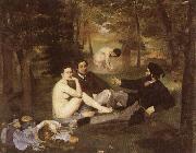 Edouard Manet Le dejeuner sur l herbe oil painting artist
